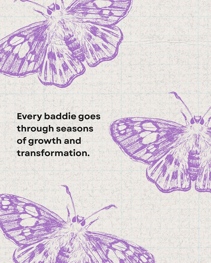 personal growth journey and transformation mindset for confident women