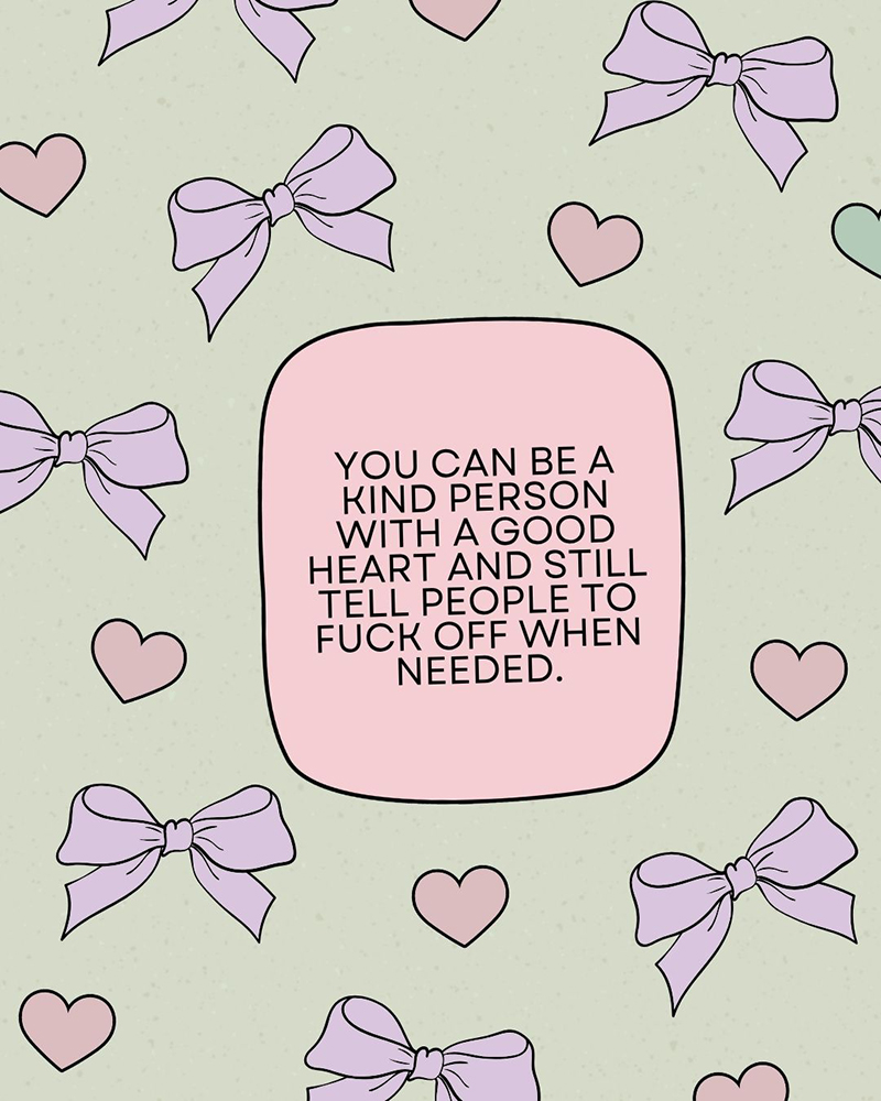 setting boundaries and self respect while staying kind and confident