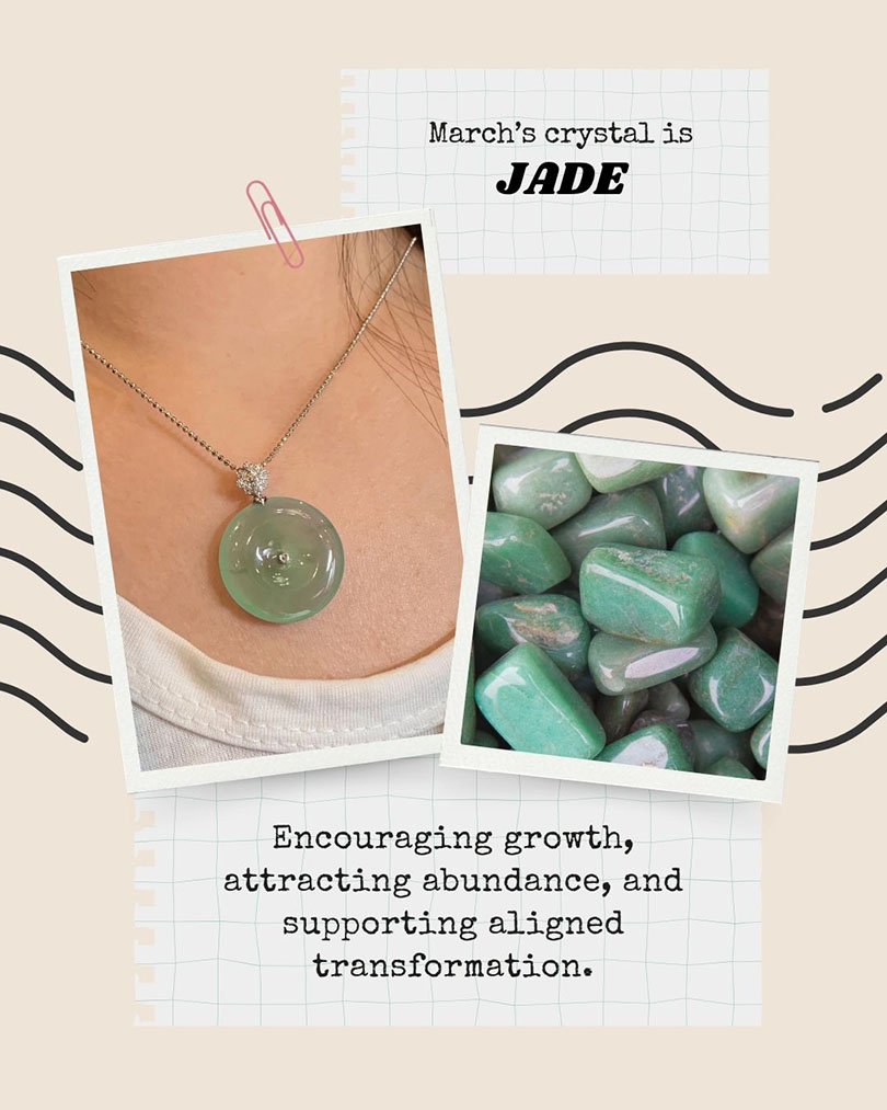 Crystal of the Month Jade
