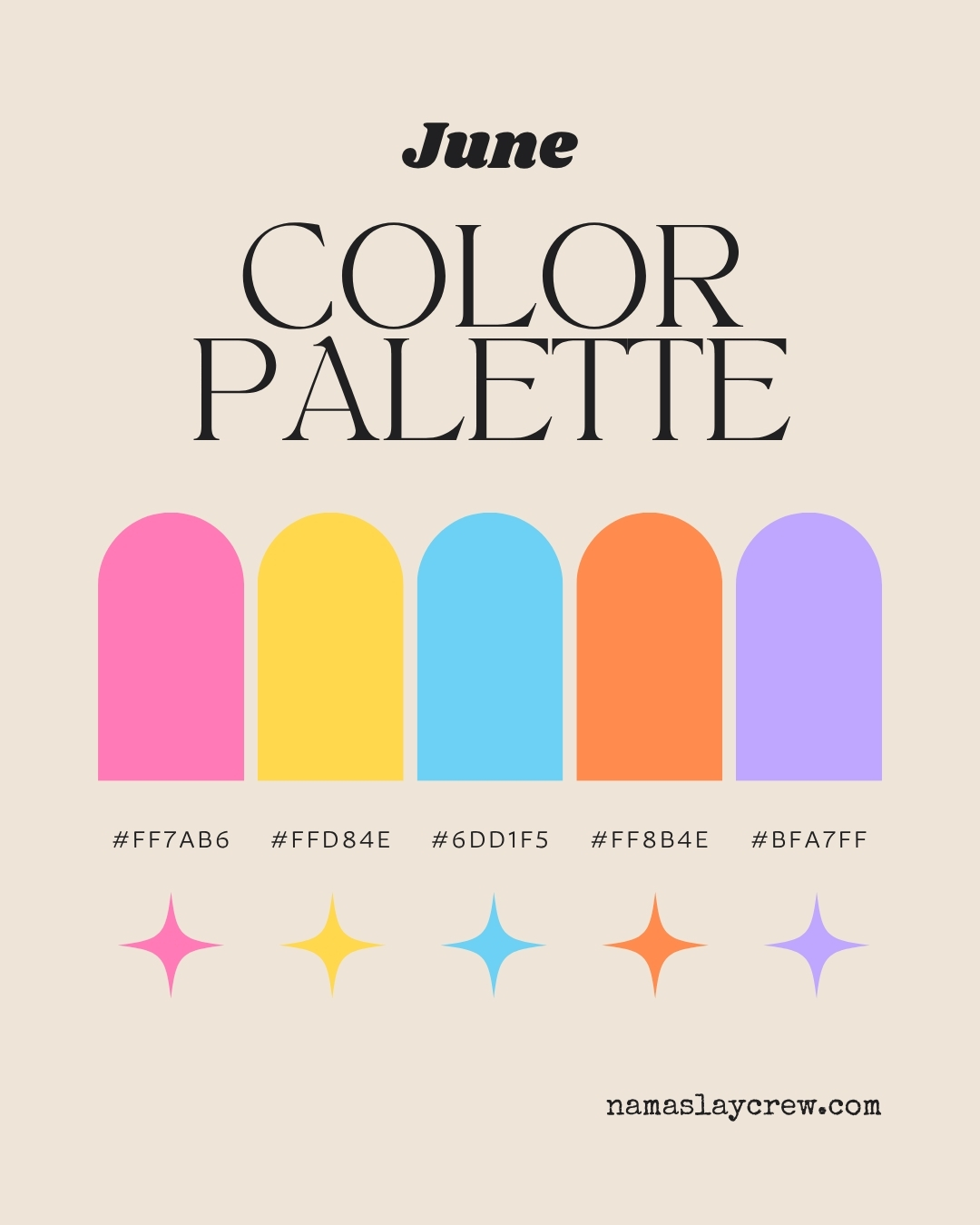 June Color Palette