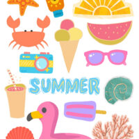 NamaSlay_June_Stickers_Summer Days