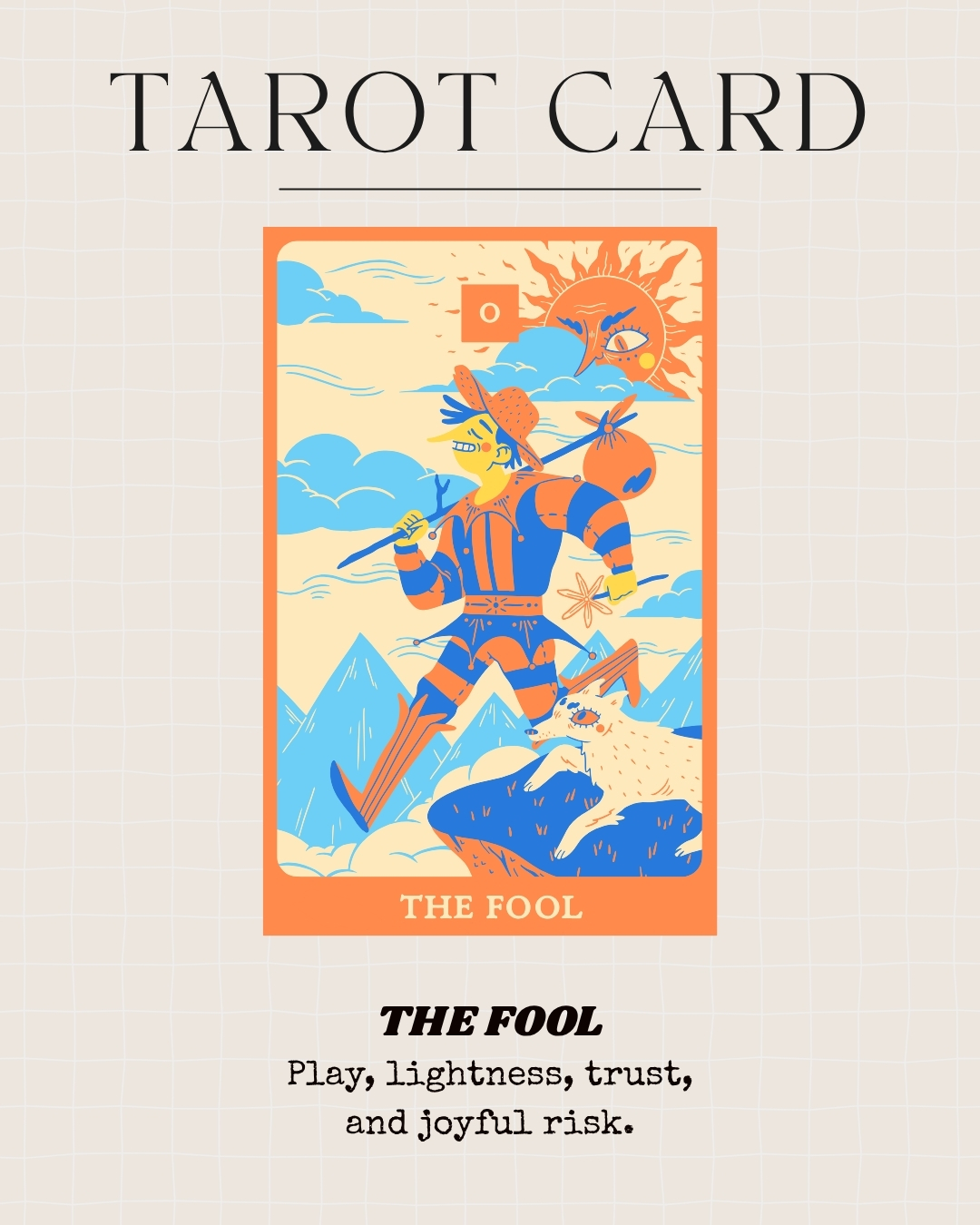 Tarot Card of the Month The Fool