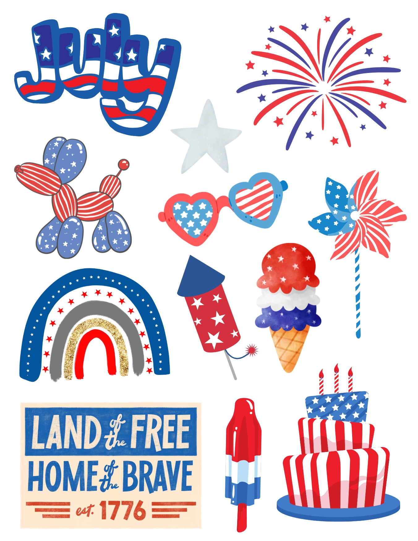 July Printable