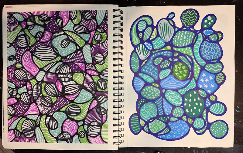 Neurographic Art Journaling