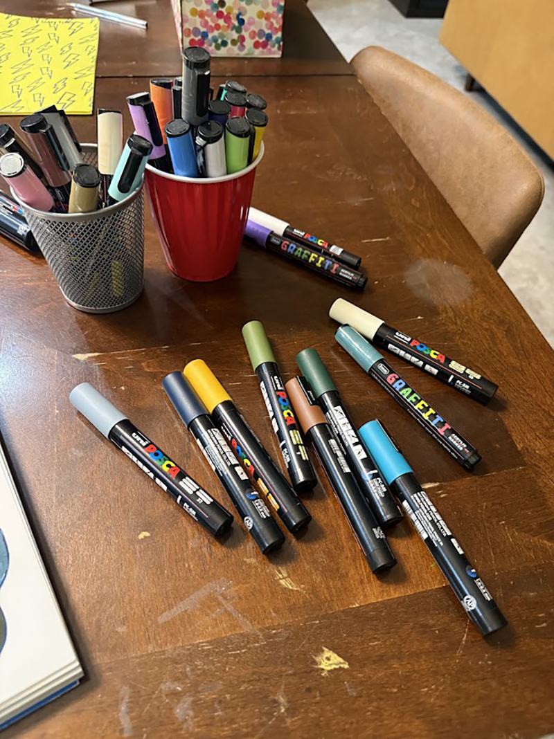 Acrylic Markers for Neurographic Art