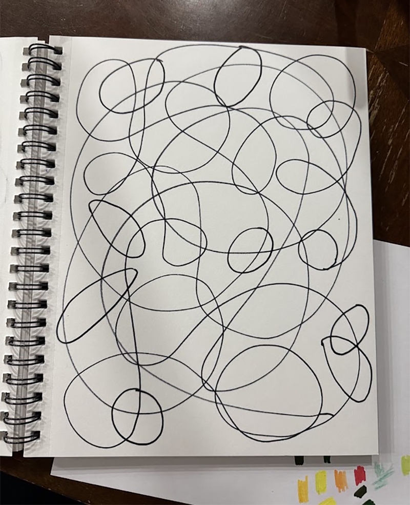 Neurographic Art Step 1