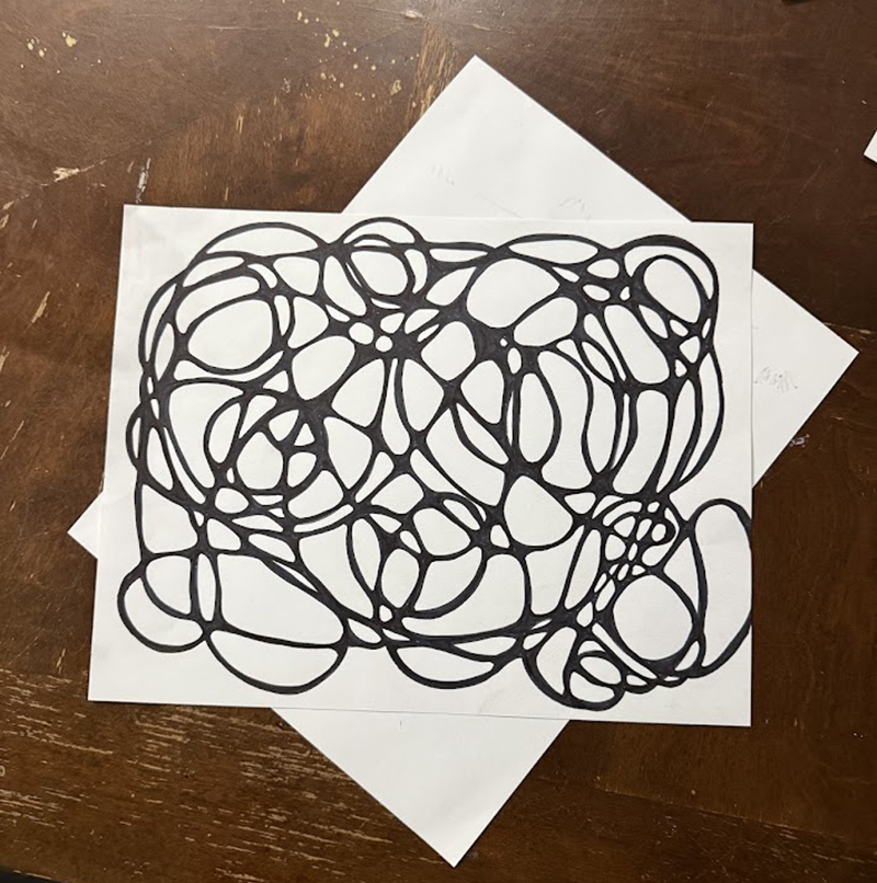 Neurographic Art Step 2